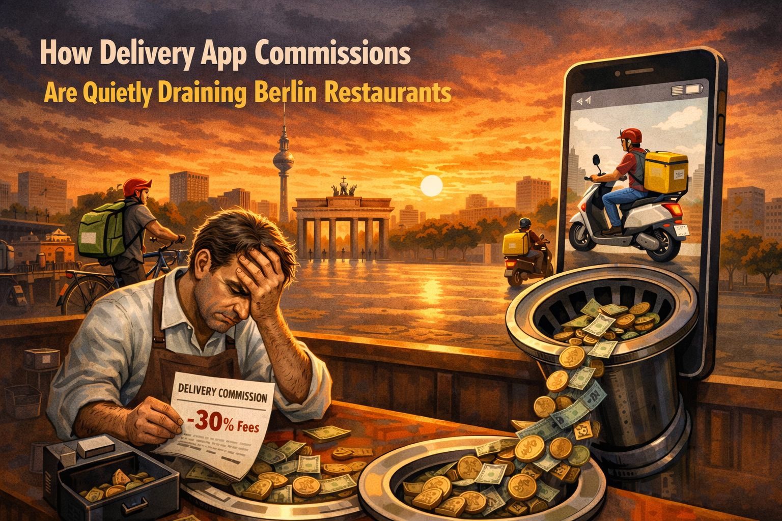 delivery app commissions