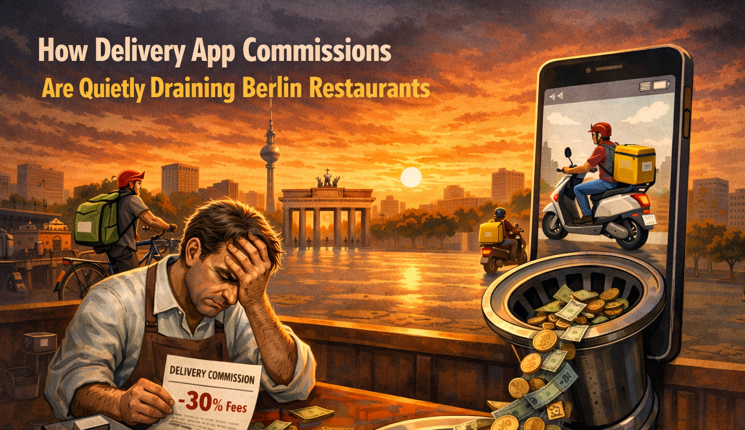 How Delivery App Commissions Are Quietly Draining Berlin Restaurants