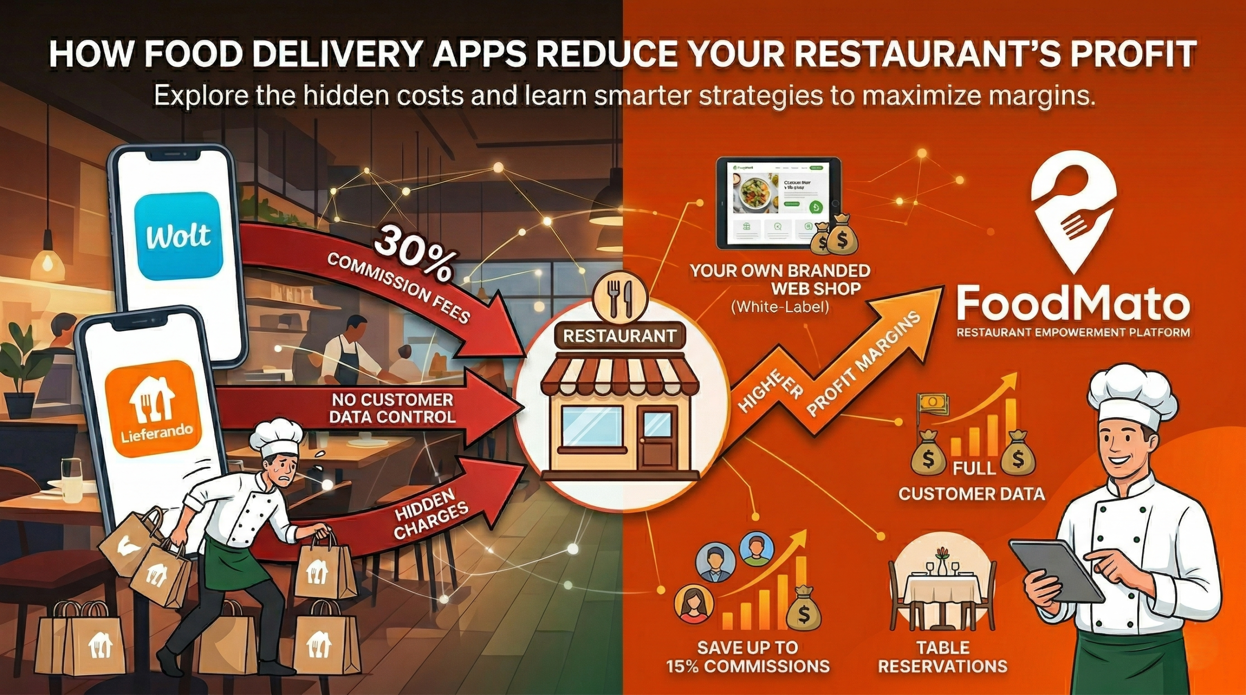 How Food Delivery Apps Reduce Your Restaurant’s Profit