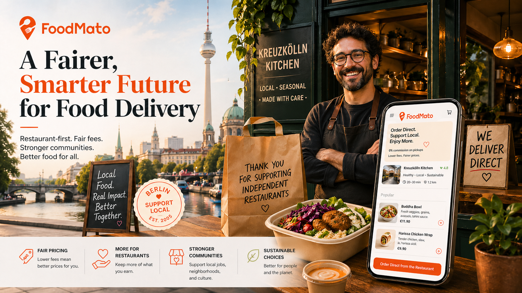 FoodMato: Building a Fairer, Smarter Future for Food Delivery