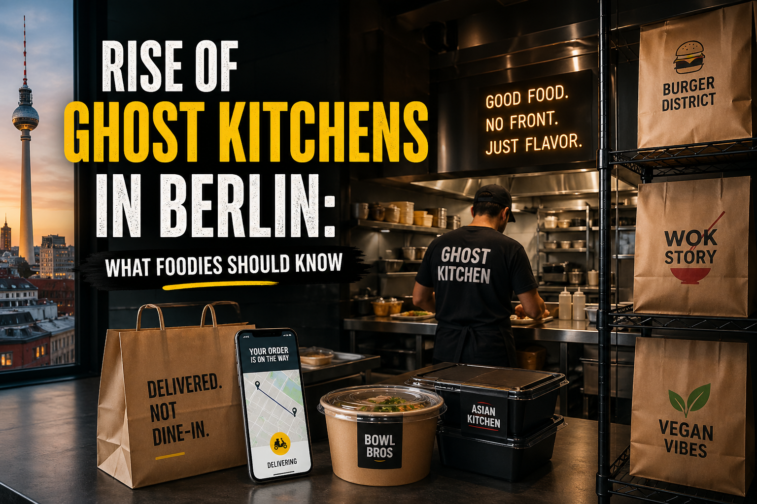 Rise of Ghost Kitchens in Berlin: What Foodies Should Know
