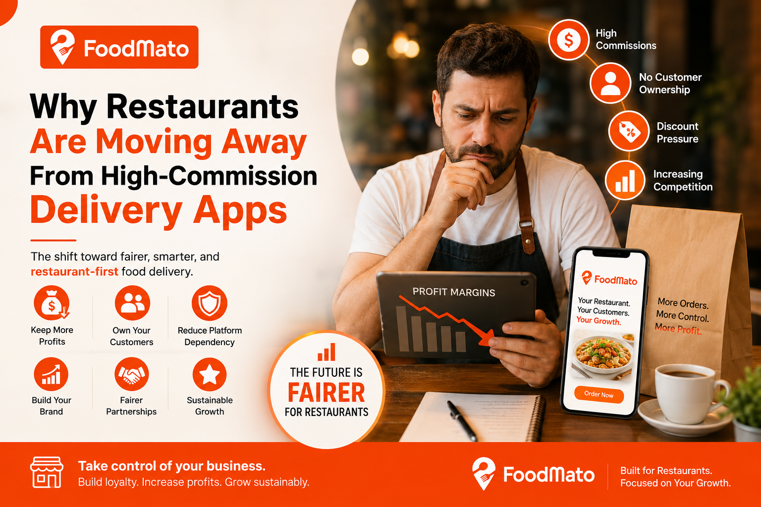 Why Restaurants Are Moving Away From High-Commission Delivery Apps